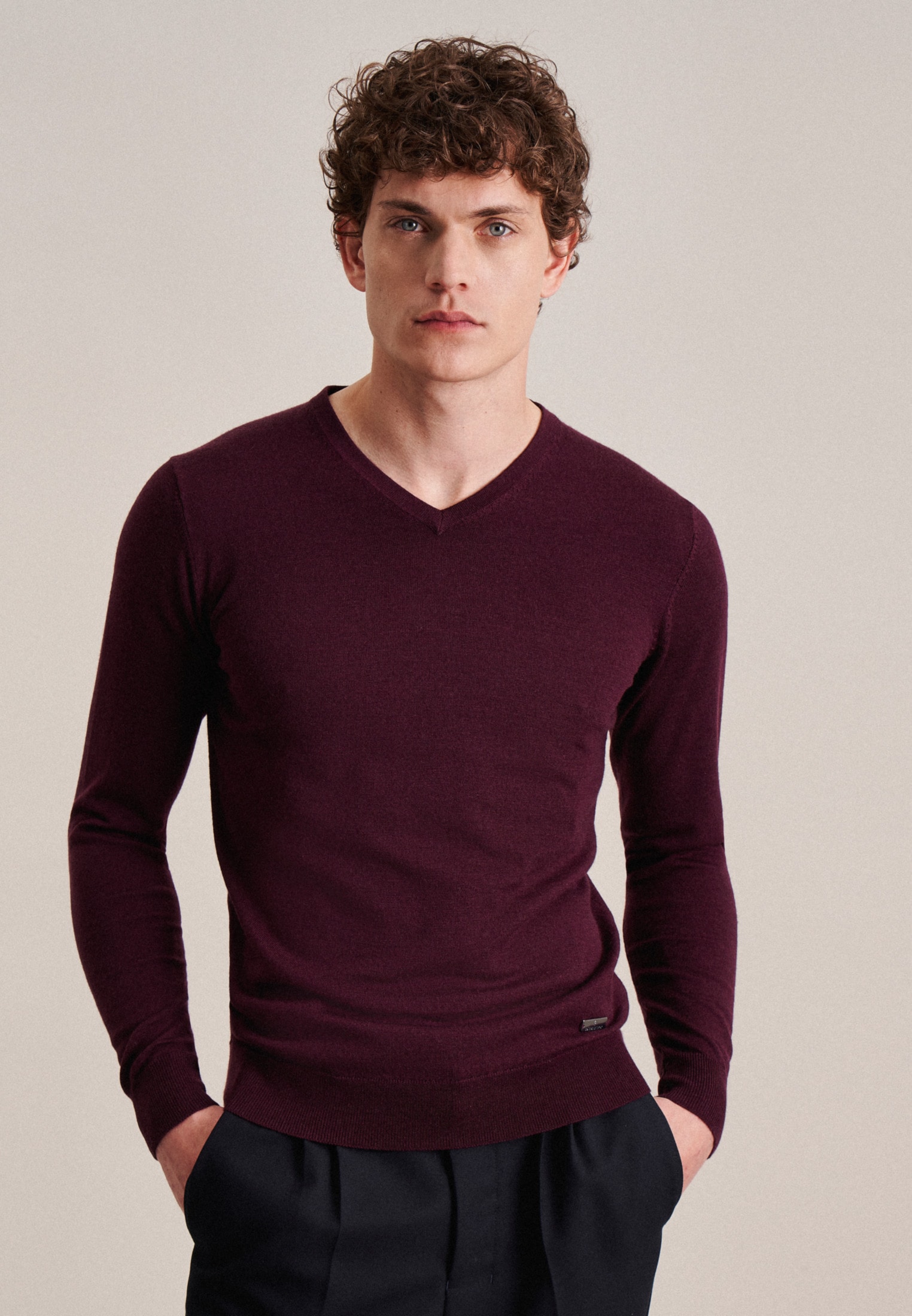 seidensticker Strickpullover, V-Neck seidensticker Strickpullover, V-Neck von seidensticker