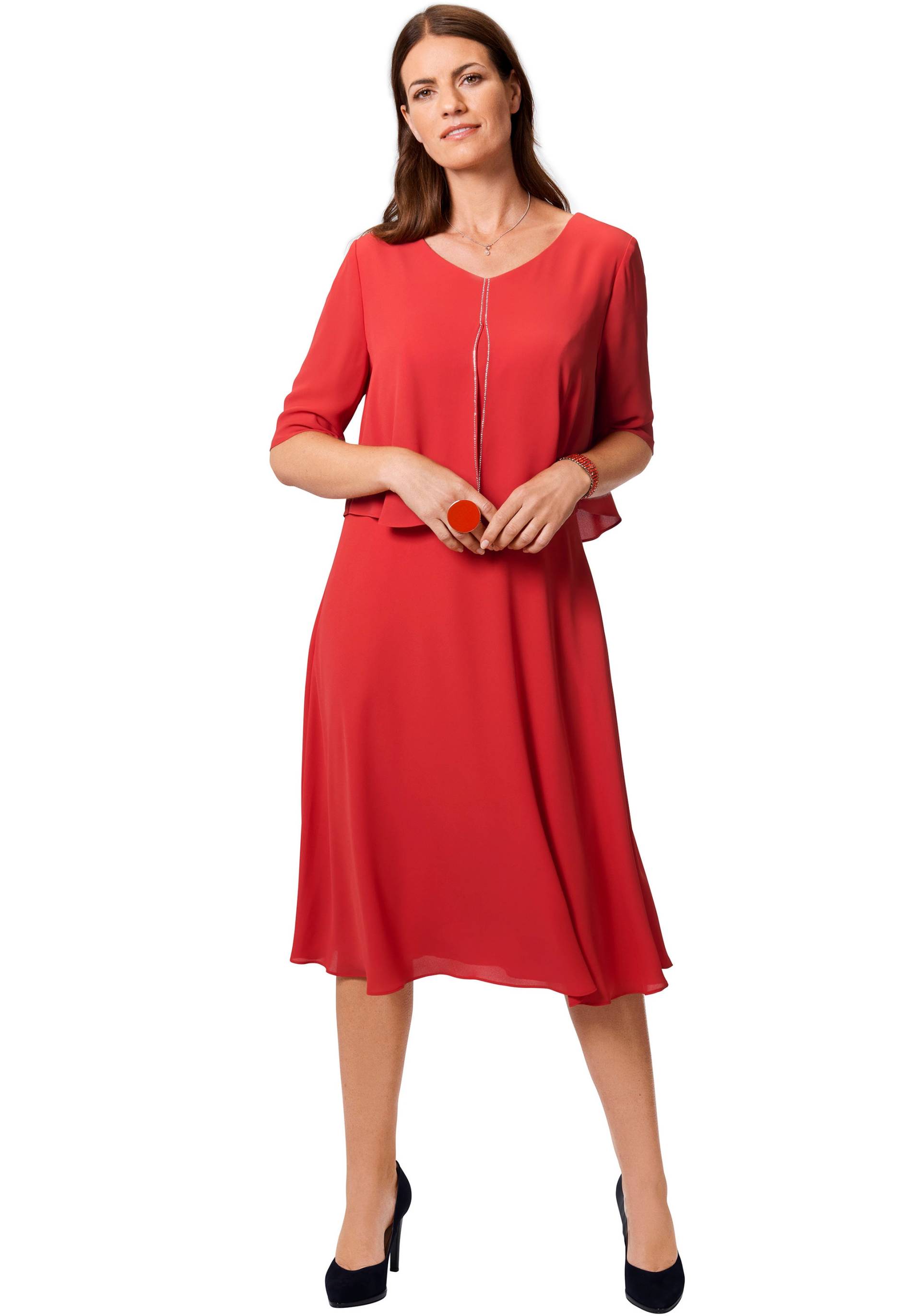 select! By Hermann Lange Chiffonkleid, im Lagen-Look von select! By Hermann Lange