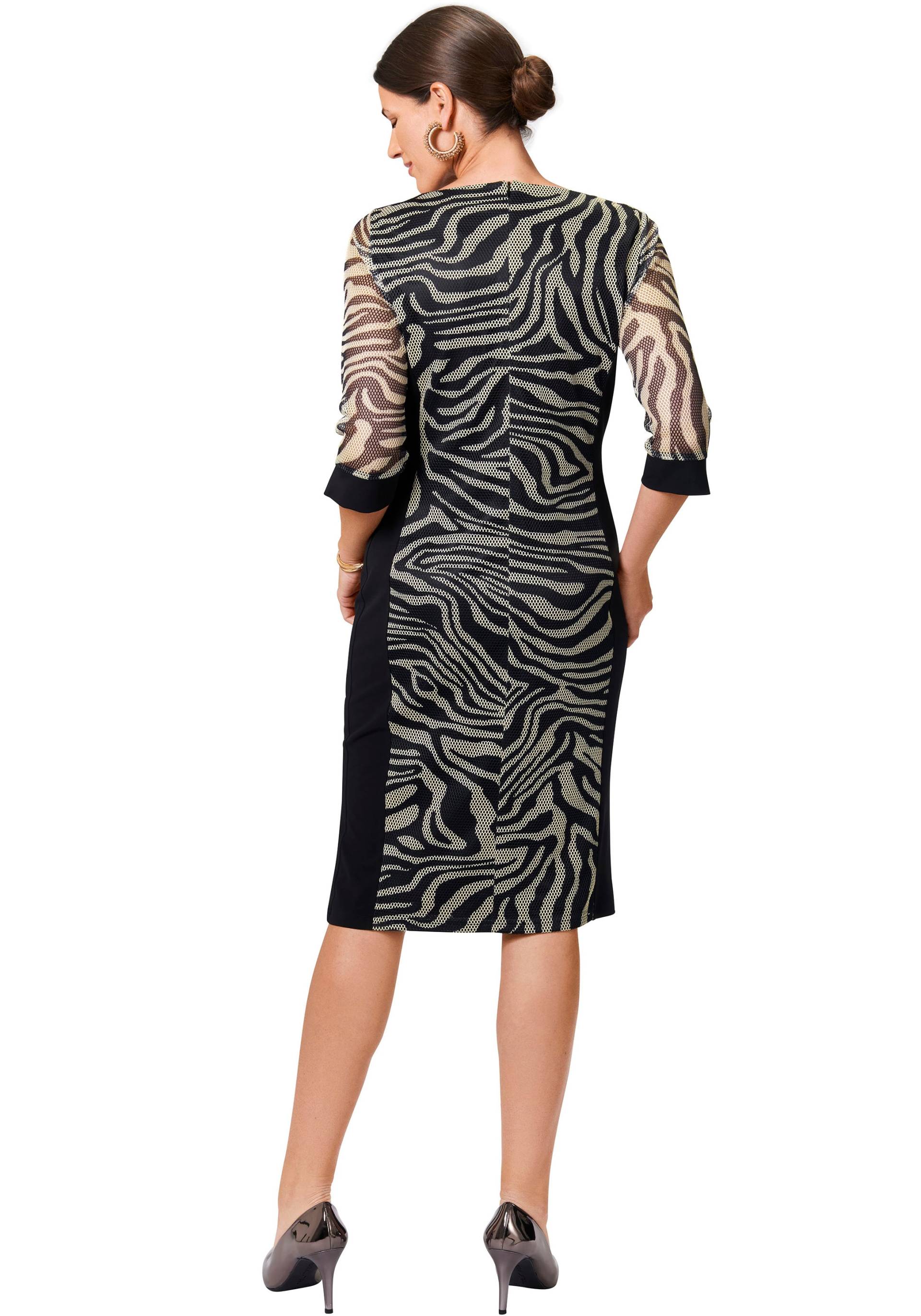 select! By Hermann Lange Jerseykleid, mit angesagten Allover-Druck von select! By Hermann Lange