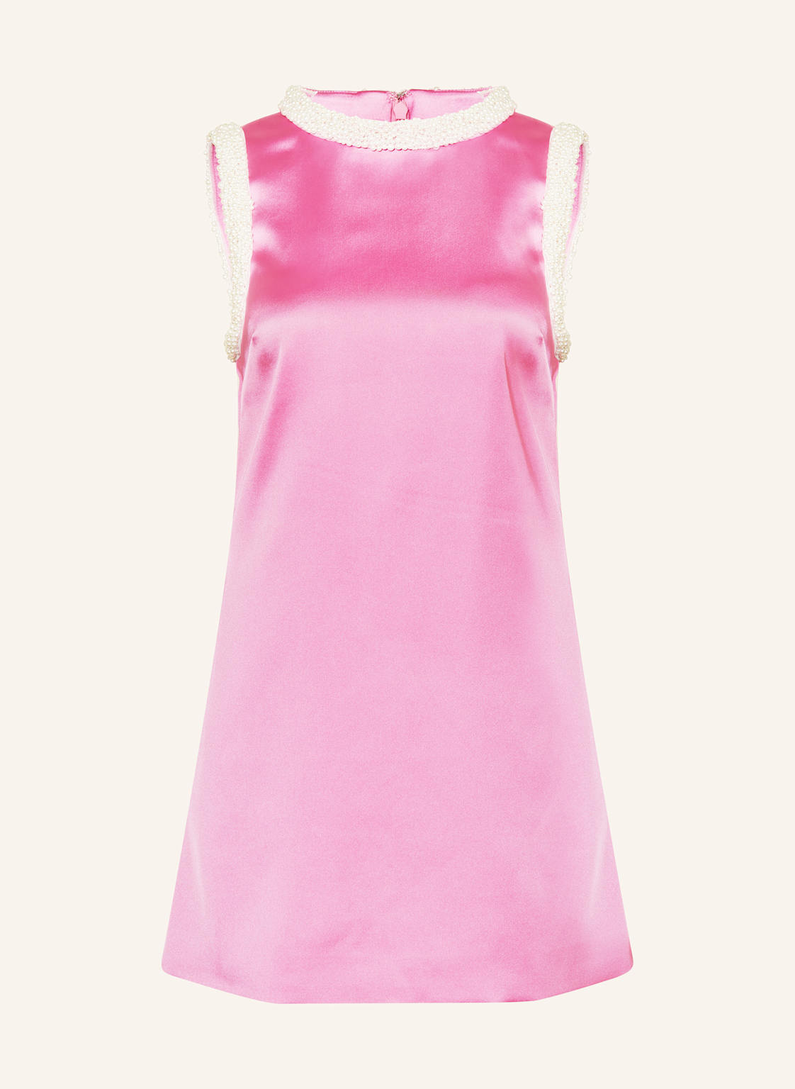 Self-Portrait Etuikleid Aus Satin pink Self-Portrait Etuikleid Aus Satin pink von self-portrait