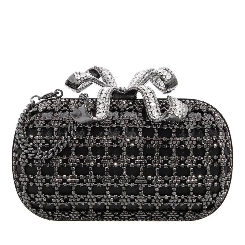 self-portrait Handtasche - Black Crystal Clutch Bag - Gr. unisize - in Schwarz - für Damen von self-portrait