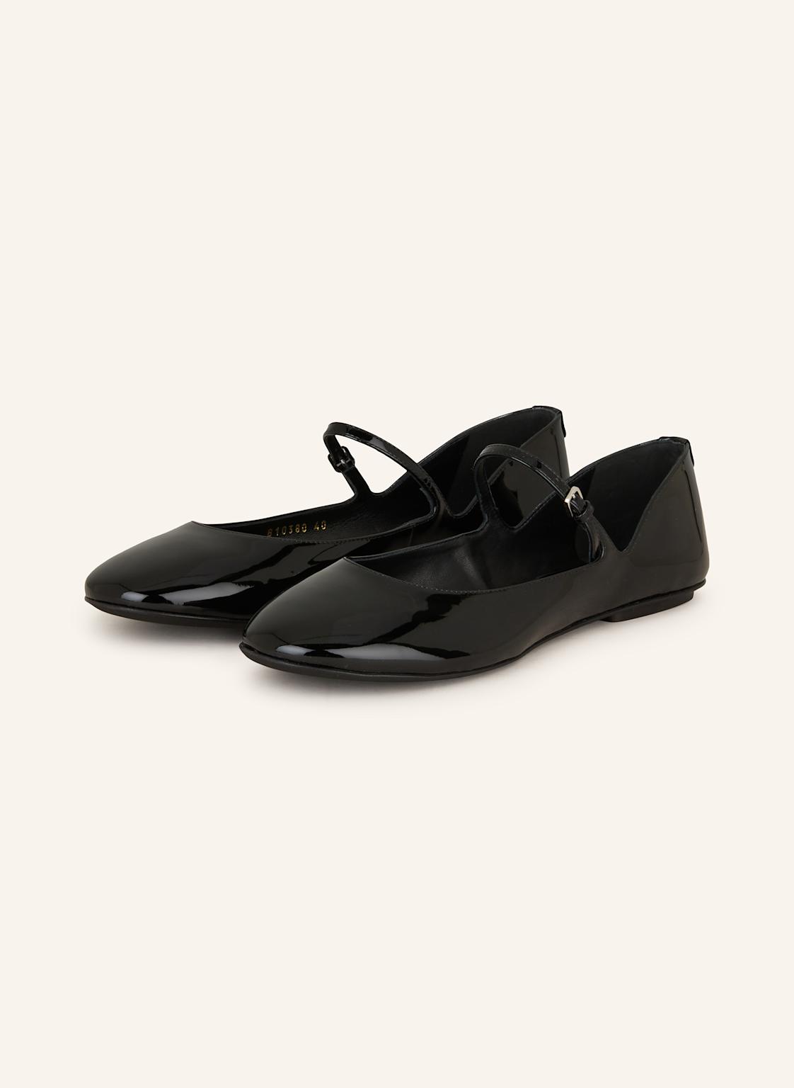 Sergio Rossi Mary-Jane-Ballerinas schwarz von sergio rossi