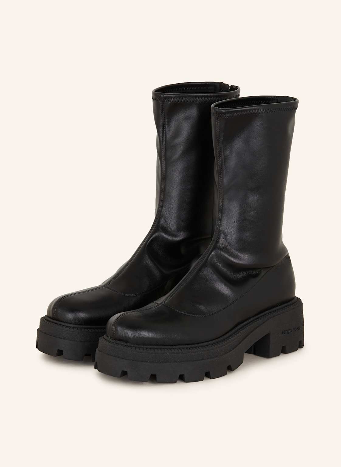 Sergio Rossi Plateau-Boots schwarz Sergio Rossi Plateau-Boots schwarz von sergio rossi