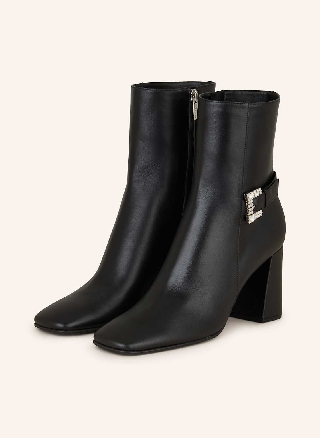 Sergio Rossi Stiefeletten Mit Schmucksteinen schwarz Sergio Rossi Stiefeletten Mit Schmucksteinen schwarz von sergio rossi