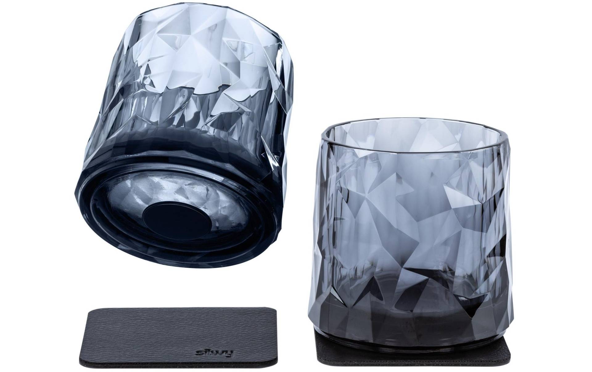Glas »Silwy Magnet-Kunststoffgläser Tumbler Grau« Glas »Silwy Magnet-Kunststoffgläser Tumbler Grau« von silwy MAGNETIC SYSTEM