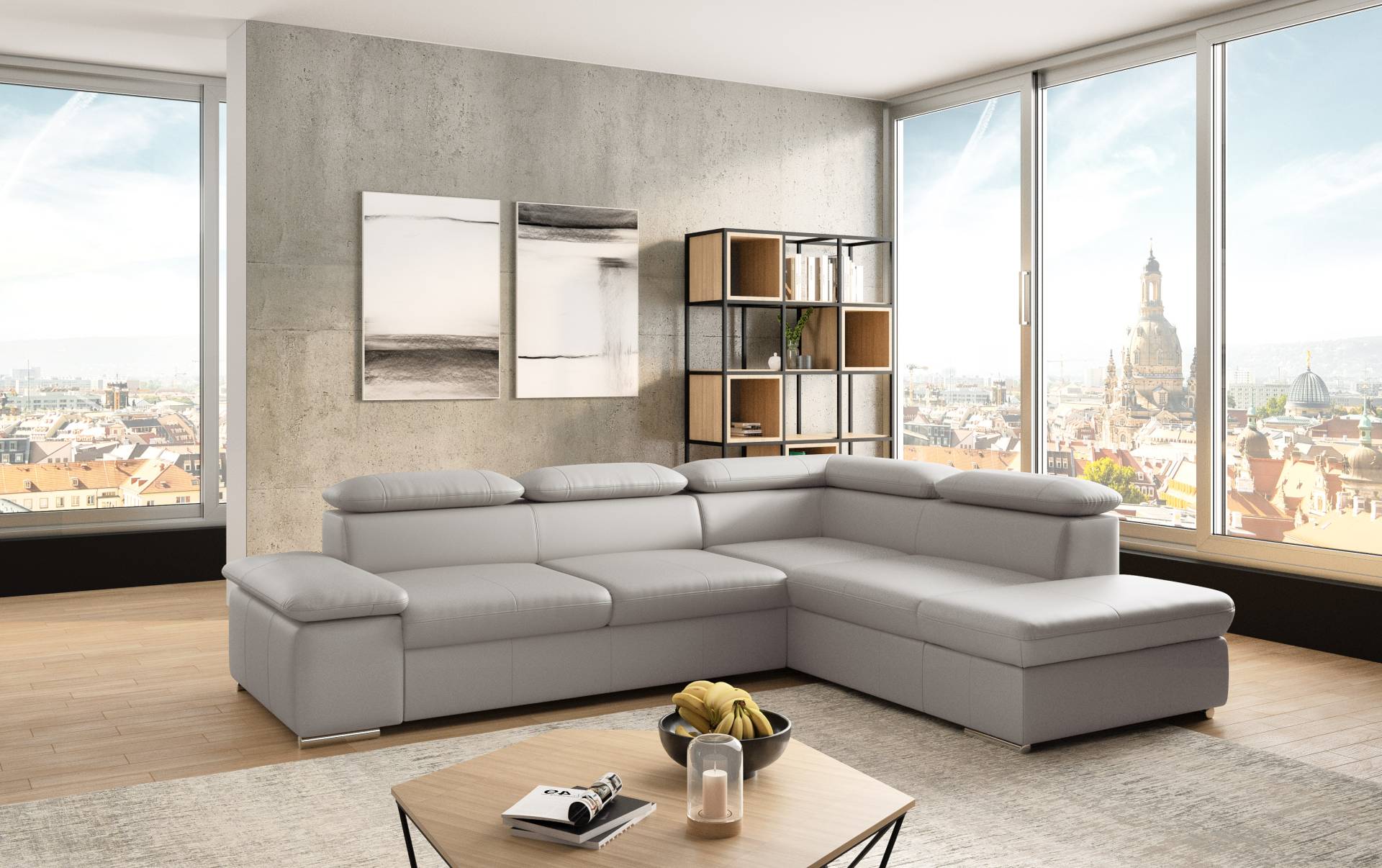 Ecksofa Valantine V, wahlweise mit Bettfunktion Ecksofa Valantine V, wahlweise mit Bettfunktion von sit&more