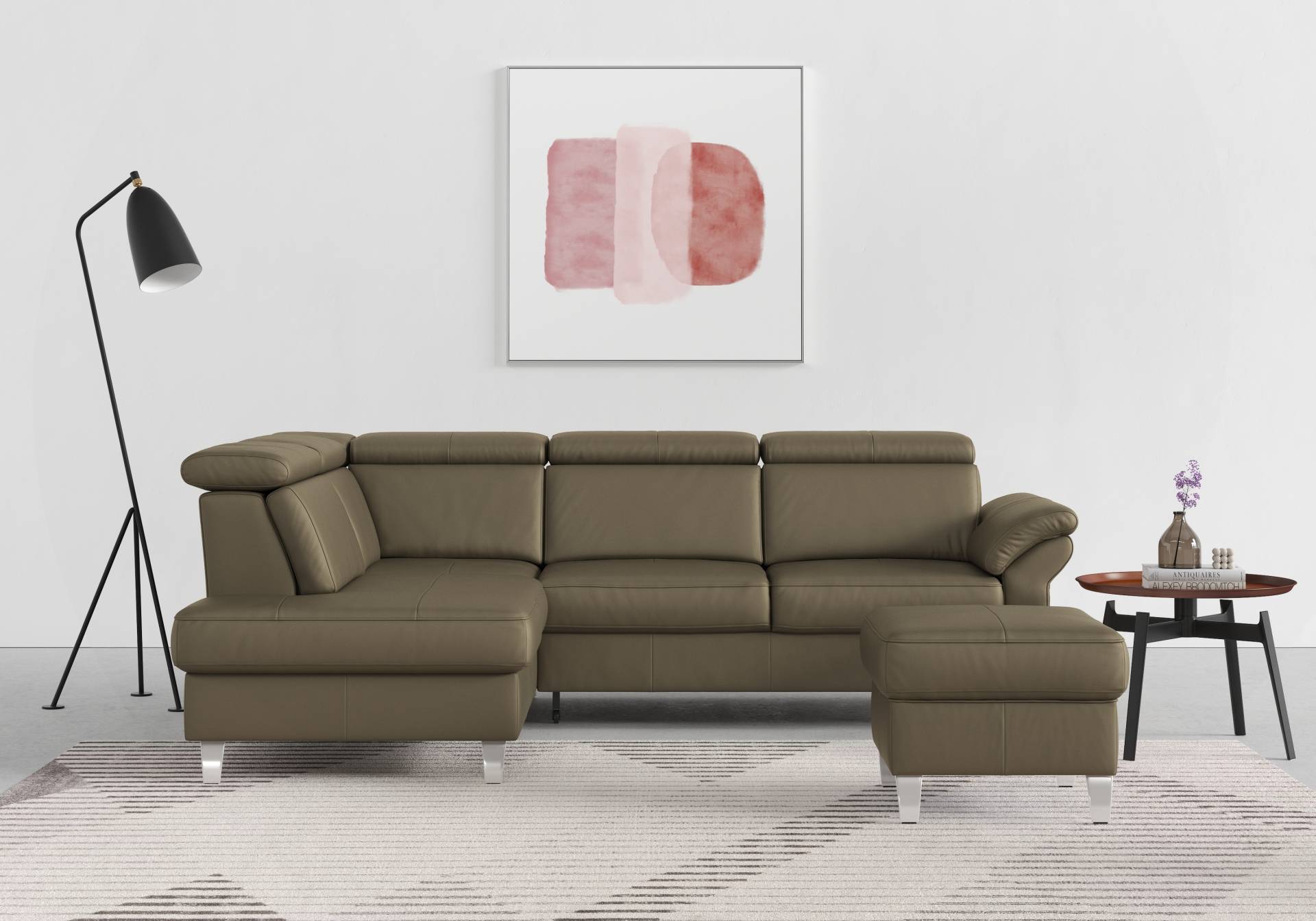 sit&more Ecksofa, inklusive Kopfteilverstellung, wahlweise mit Bettfunktion und Bettkasten sit&more Ecksofa, inklusive Kopfteilverstellung, wahlweise mit Bettfunktion und Bettkasten von sit&more