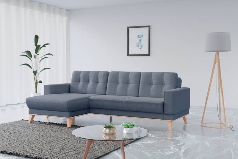 sit&more Ecksofa »Lavida L-Form«, wahlweise mit Kippfunktion und Bettkasten von sit&more