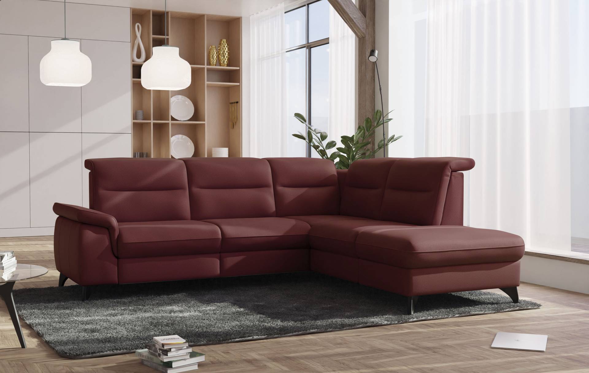 sit&more Ecksofa »Astoria L-Form«, wahlweise mit motorischer Relaxfunktion sit&more Ecksofa »Astoria L-Form«, wahlweise mit motorischer Relaxfunktion von sit&more