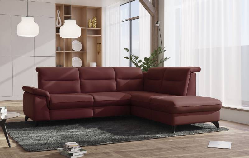 sit&more Ecksofa »Astoria L-Form«, wahlweise mit motorischer Relaxfunktion von sit&more