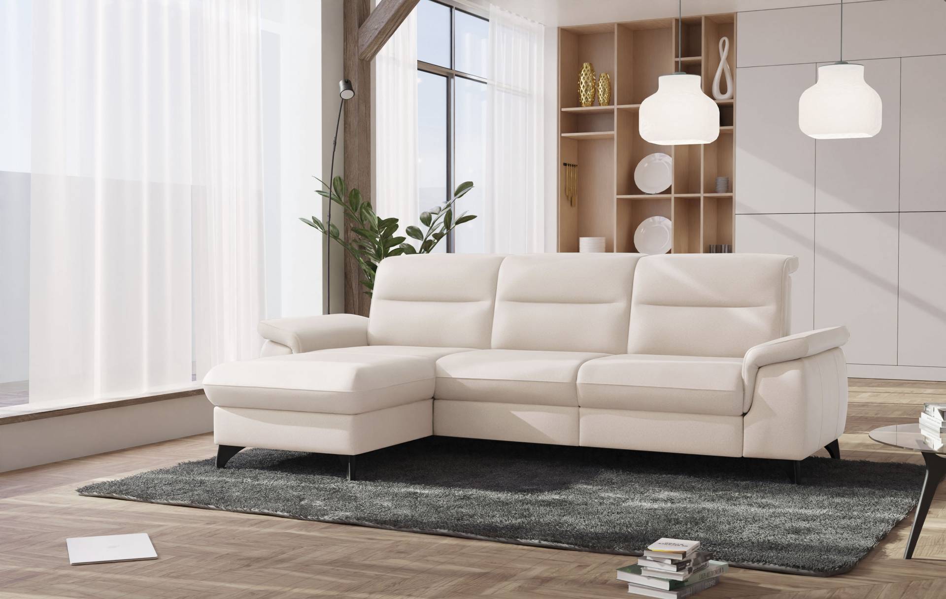 sit&more Ecksofa »Astoria L-Form«, wahlweise mit motorischer Relaxfunktion sit&more Ecksofa »Astoria L-Form«, wahlweise mit motorischer Relaxfunktion von sit&more