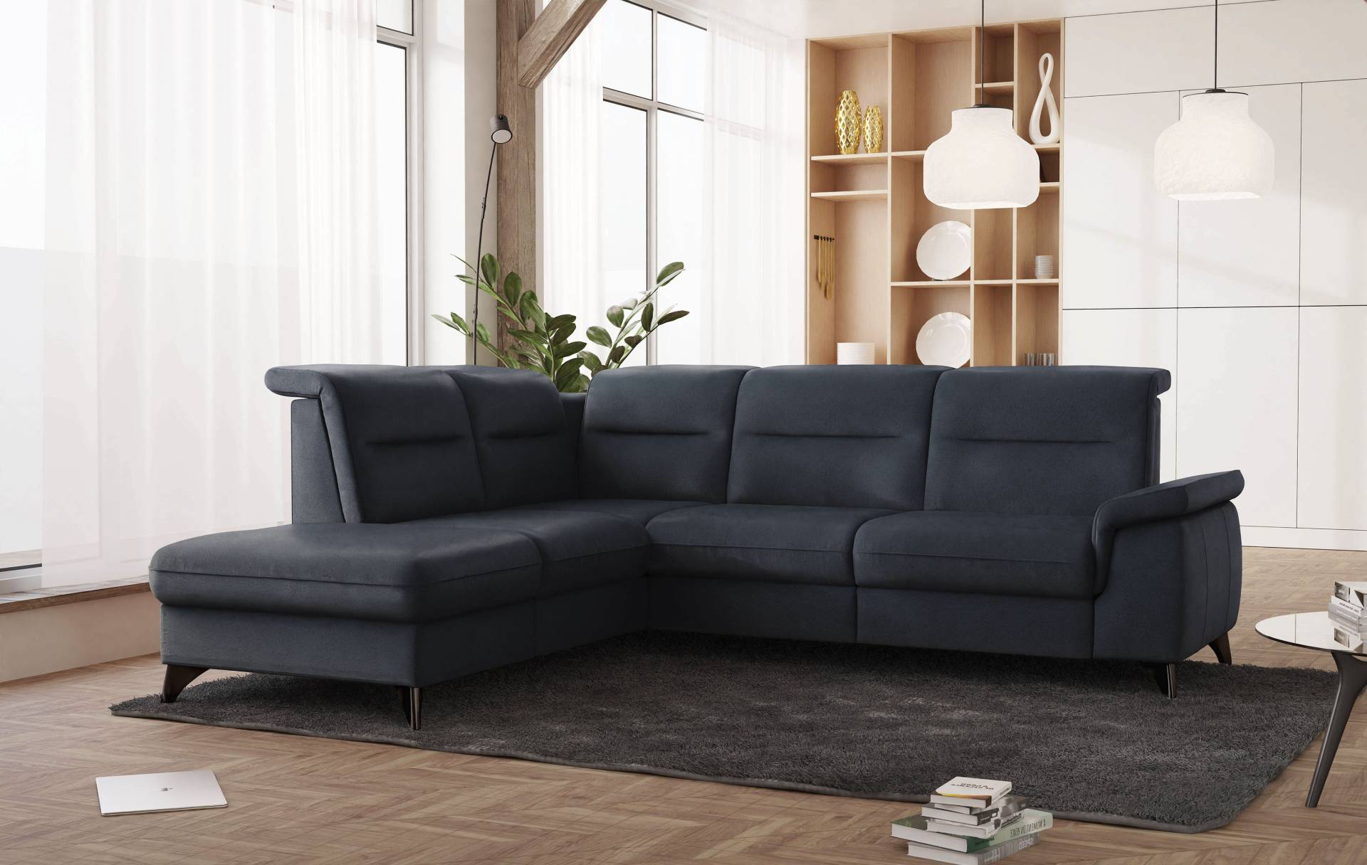 sit&more Ecksofa »Astoria L-Form«, wahlweise mit motorischer Relaxfunktion von sit&more