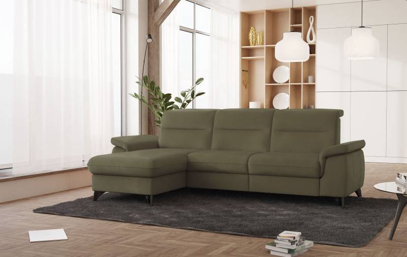 sit&more Ecksofa »Astoria L-Form«, wahlweise mit motorischer Relaxfunktion von sit&more