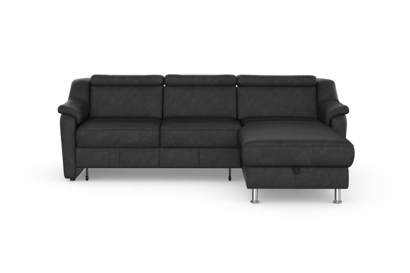 sit&more Ecksofa »Freetown L-Form«, inklusive Kopfteilverstellung und komfortablem Federkern von sit&more