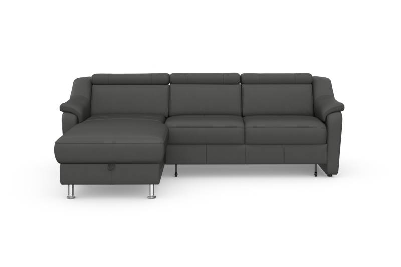 sit&more Ecksofa »Freetown L-Form«, inklusive Kopfteilverstellung und komfortablem Federkern von sit&more