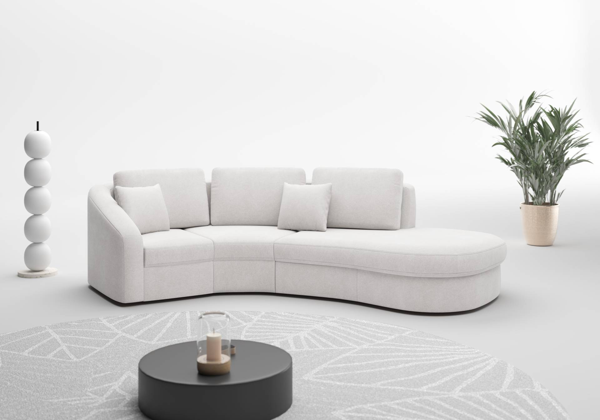 sit&more Ecksofa »Jazz L-Form«, In weiteren Grössen erhältlich von sit&more