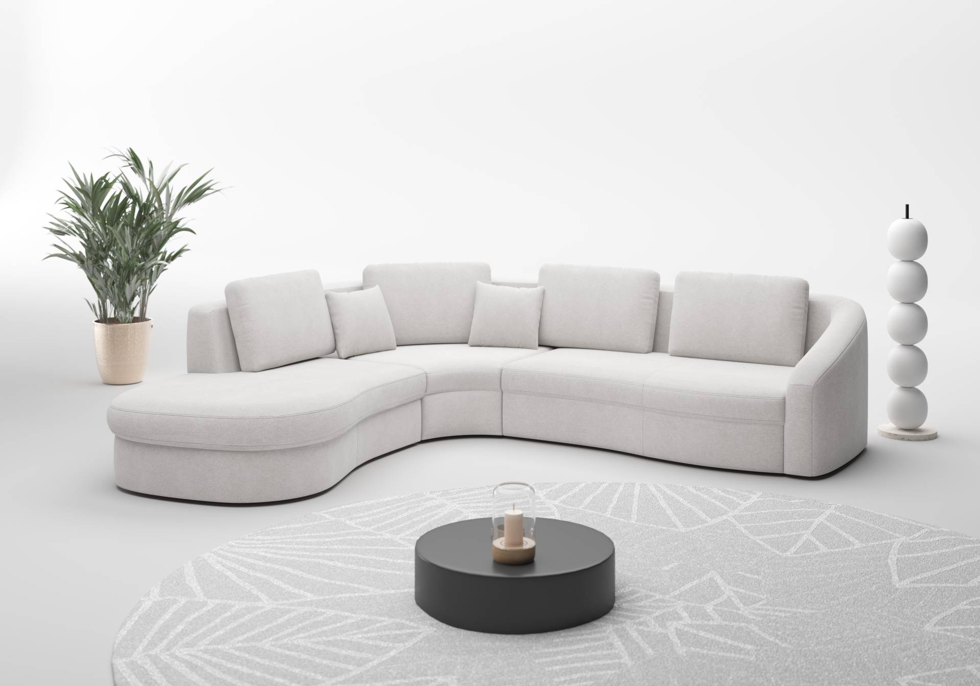 sit&more Ecksofa »Jazz L-Form«, In weiteren Grössen erhältlich von sit&more