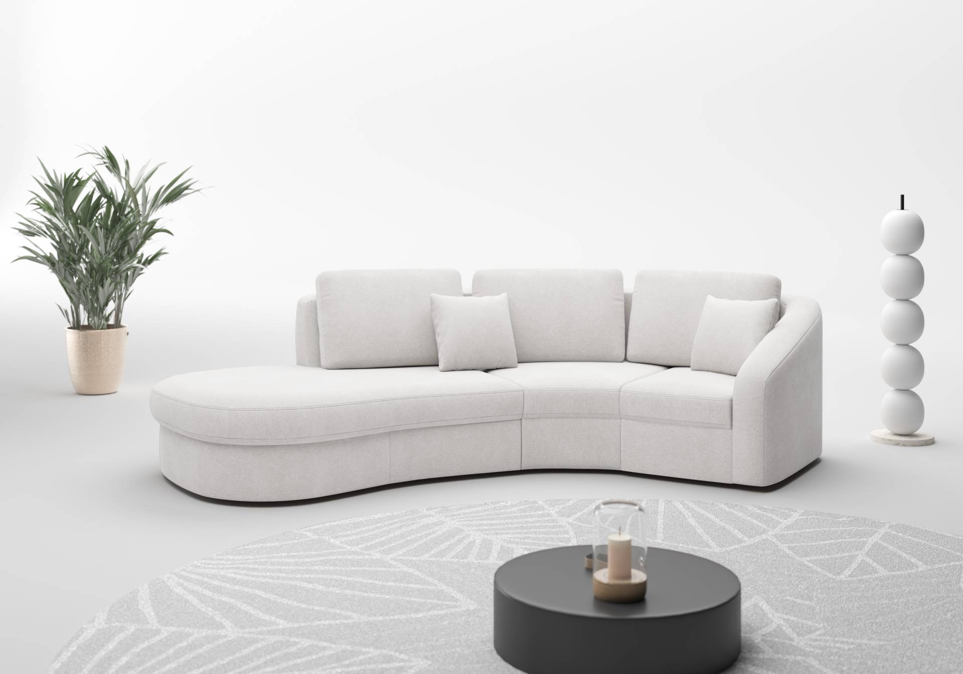 sit&more Ecksofa »Jazz L-Form«, In weiteren Grössen erhältlich von sit&more