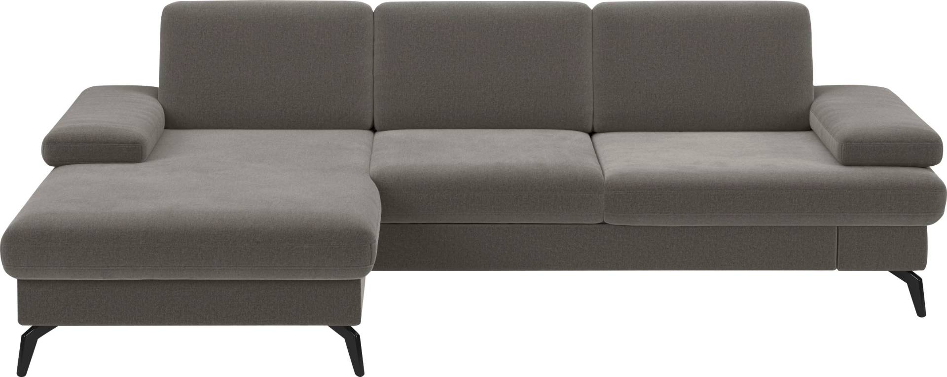 sit&more Ecksofa »Morris L-Form, inkl. Sitztiefenverstellung«, wahlweise mit Armteilverstellung, Bettfunktion & Bettkasten von sit&more