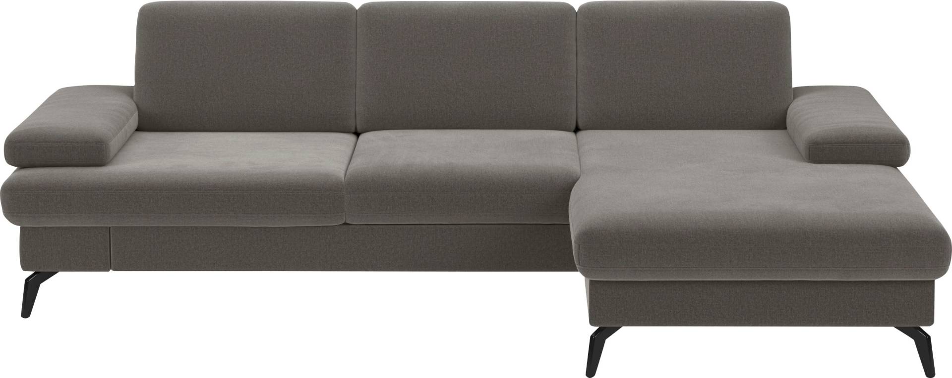 sit&more Ecksofa »Morris L-Form, inkl. Sitztiefenverstellung«, wahlweise mit Armteilverstellung, Bettfunktion & Bettkasten von sit&more