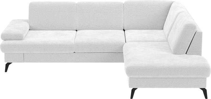 sit&more Ecksofa »Morris L-Form, inkl. Sitztiefenverstellung«, wahlweise mit Armteilverstellung, Bettfunktion & Bettkasten von sit&more