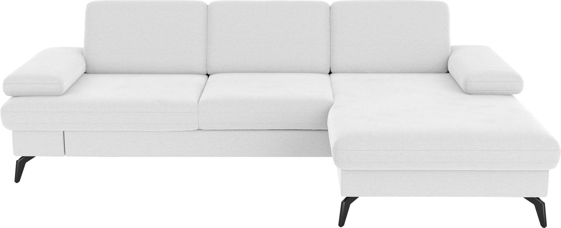 sit&more Ecksofa »Morris L-Form, inkl. Sitztiefenverstellung«, wahlweise mit Armteilverstellung, Bettfunktion & Bettkasten von sit&more