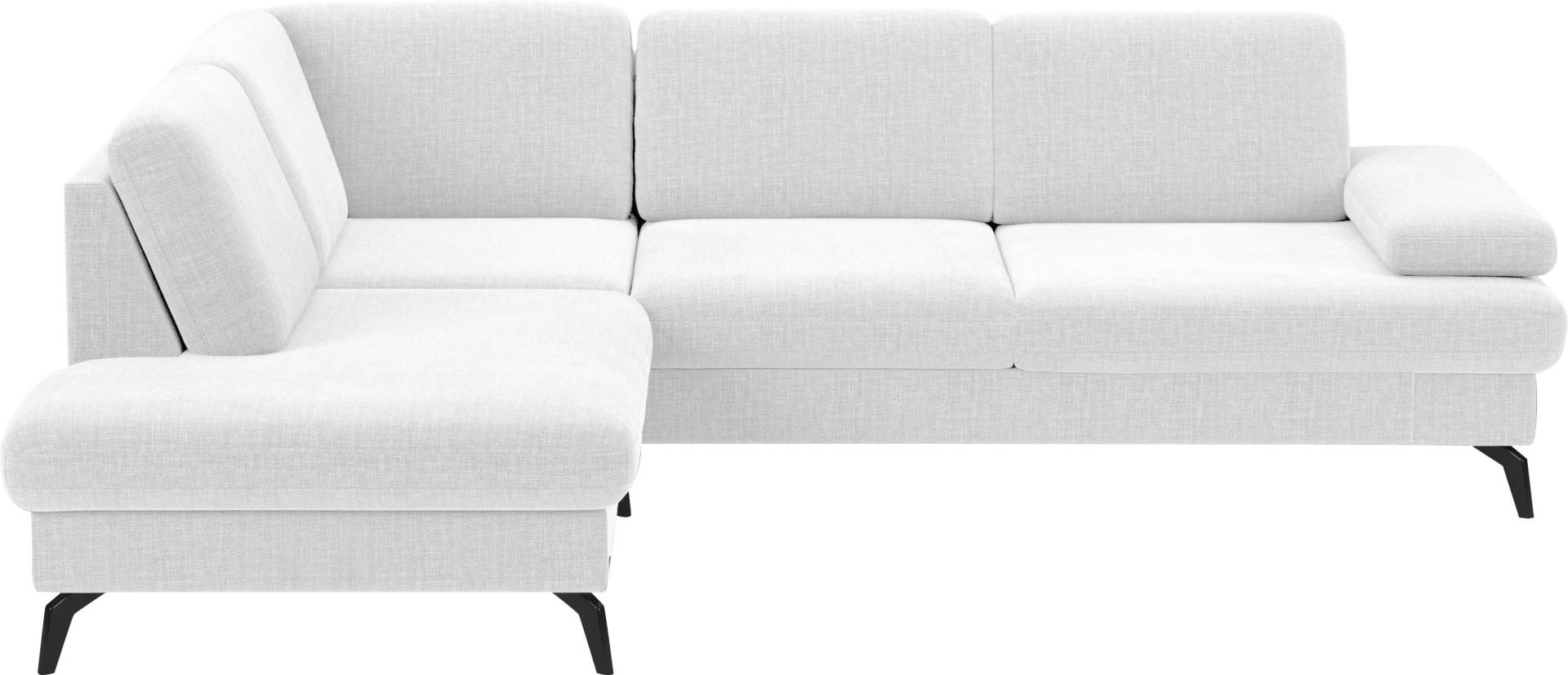 sit&more Ecksofa »Morris L-Form, inkl. Sitztiefenverstellung«, wahlweise mit Armteilverstellung, Bettfunktion & Bettkasten von sit&more