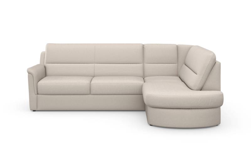 sit&more Ecksofa »Panini L-Form«, wahlweise mit Bettfunktion und Bettkasten von sit&more