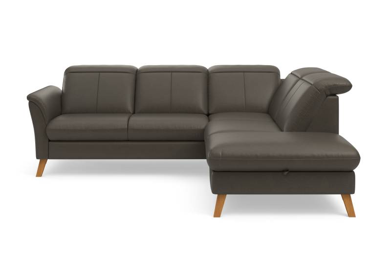 sit&more Ecksofa »Romero L-Form«, wahlweise mit oder ohne TV-Funktion, Bettfunktion, Bettkasten von sit&more