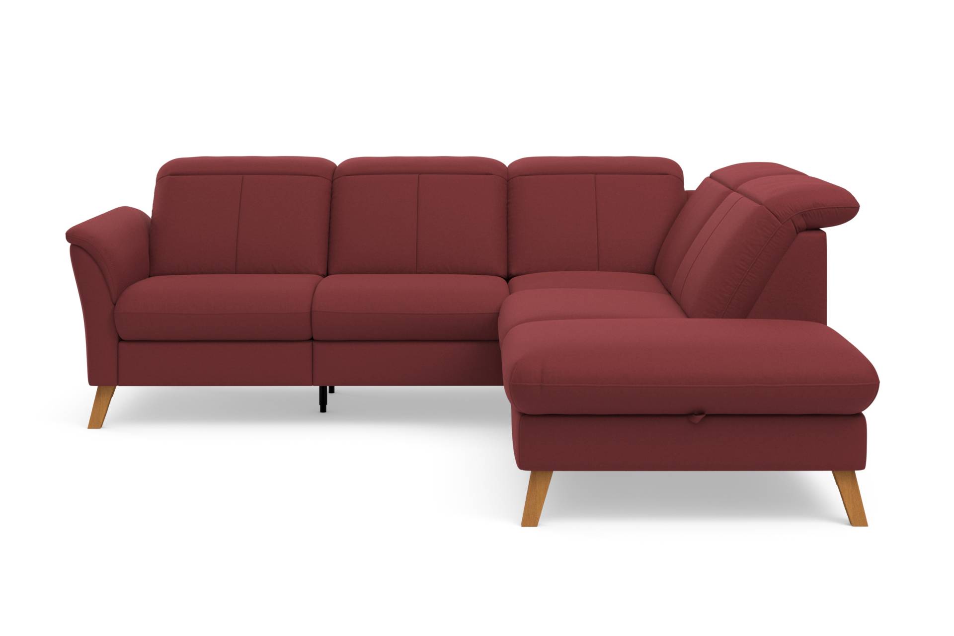 sit&more Ecksofa »Romero L-Form«, wahlweise mit oder ohne TV-Funktion, Bettfunktion, Bettkasten von sit&more