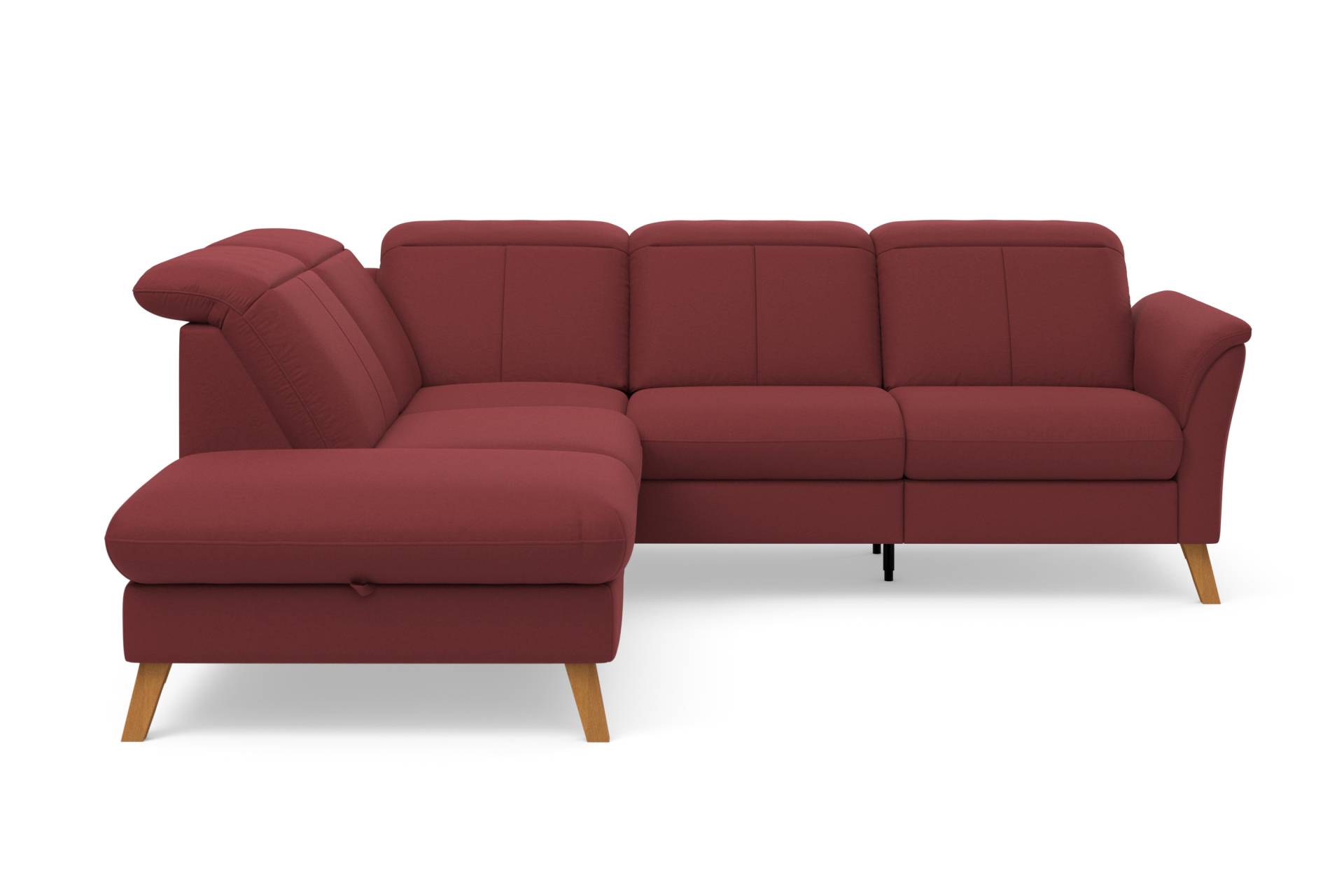 sit&more Ecksofa »Romero L-Form«, wahlweise mit oder ohne TV-Funktion, Bettfunktion, Bettkasten von sit&more