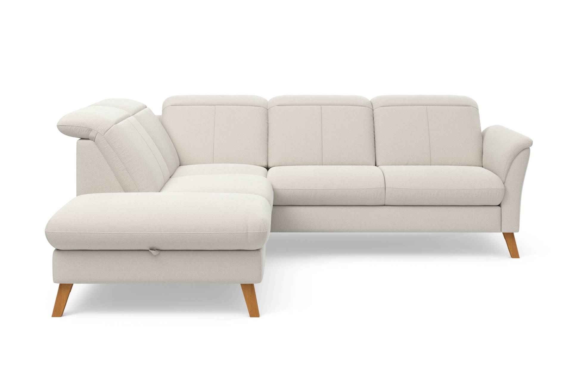 sit&more Ecksofa »Romero L-Form«, wahlweise mit oder ohne TV-Funktion, Bettfunktion, Bettkasten von sit&more