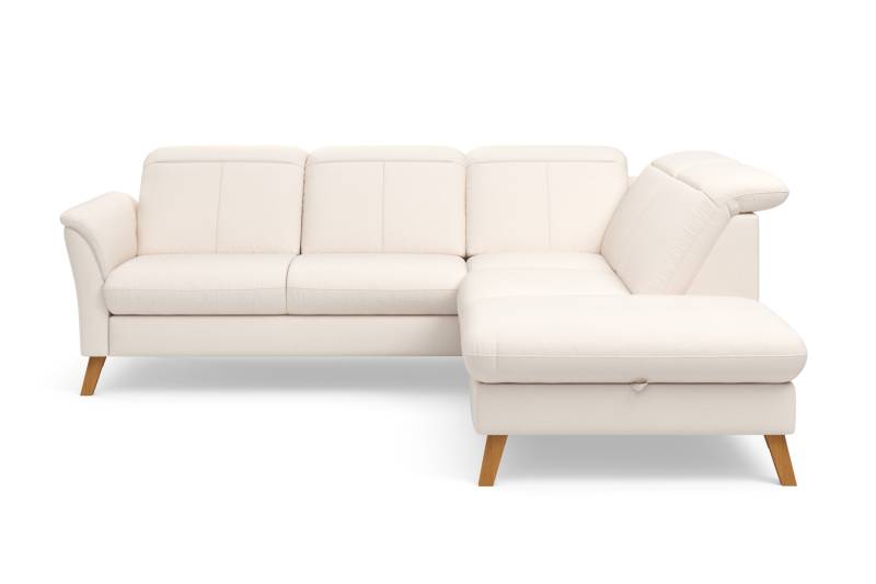 sit&more Ecksofa »Romero L-Form«, wahlweise mit oder ohne TV-Funktion, Bettfunktion, Bettkasten von sit&more