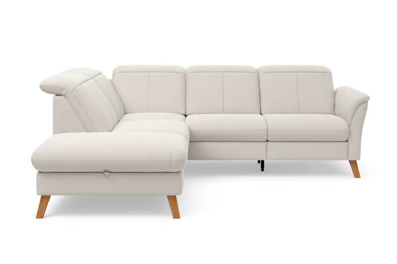 sit&more Ecksofa »Romero L-Form«, wahlweise mit oder ohne TV-Funktion, Bettfunktion, Bettkasten von sit&more