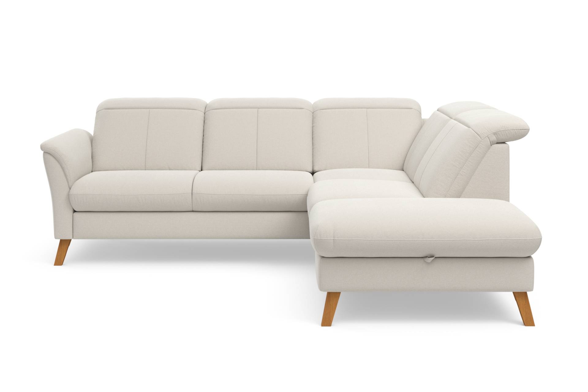 sit&more Ecksofa »Romero L-Form«, wahlweise mit oder ohne TV-Funktion, Bettfunktion, Bettkasten von sit&more