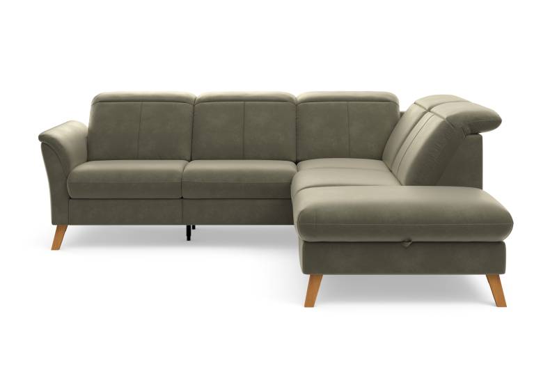 sit&more Ecksofa »Romero L-Form«, wahlweise mit oder ohne TV-Funktion, Bettfunktion, Bettkasten von sit&more