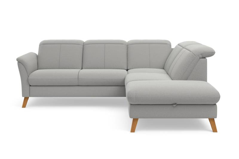 sit&more Ecksofa »Romero L-Form«, wahlweise mit oder ohne TV-Funktion, Bettfunktion, Bettkasten von sit&more