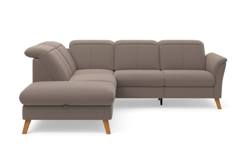 sit&more Ecksofa »Romero L-Form«, wahlweise mit oder ohne TV-Funktion, Bettfunktion, Bettkasten von sit&more