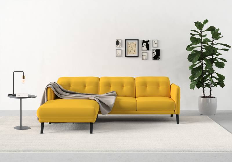 sit&more Ecksofa »Scandia L-Form«, Wahlweise mit Kopfteilverstellung und Armteilfunktion von sit&more