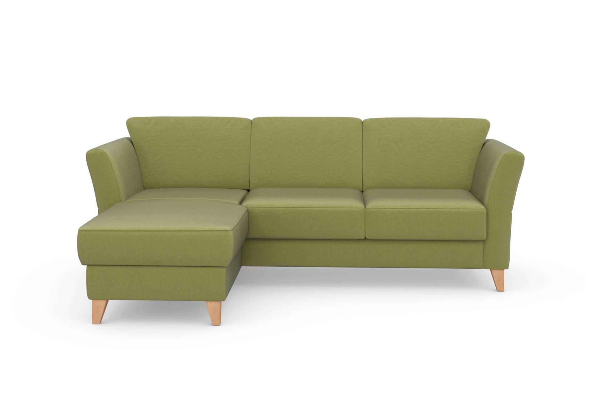 sit&more Ecksofa »Visby L-Form«, Wahlweise mit Bettfunktion und Bettkasten, frei im Raum stellbar von sit&more