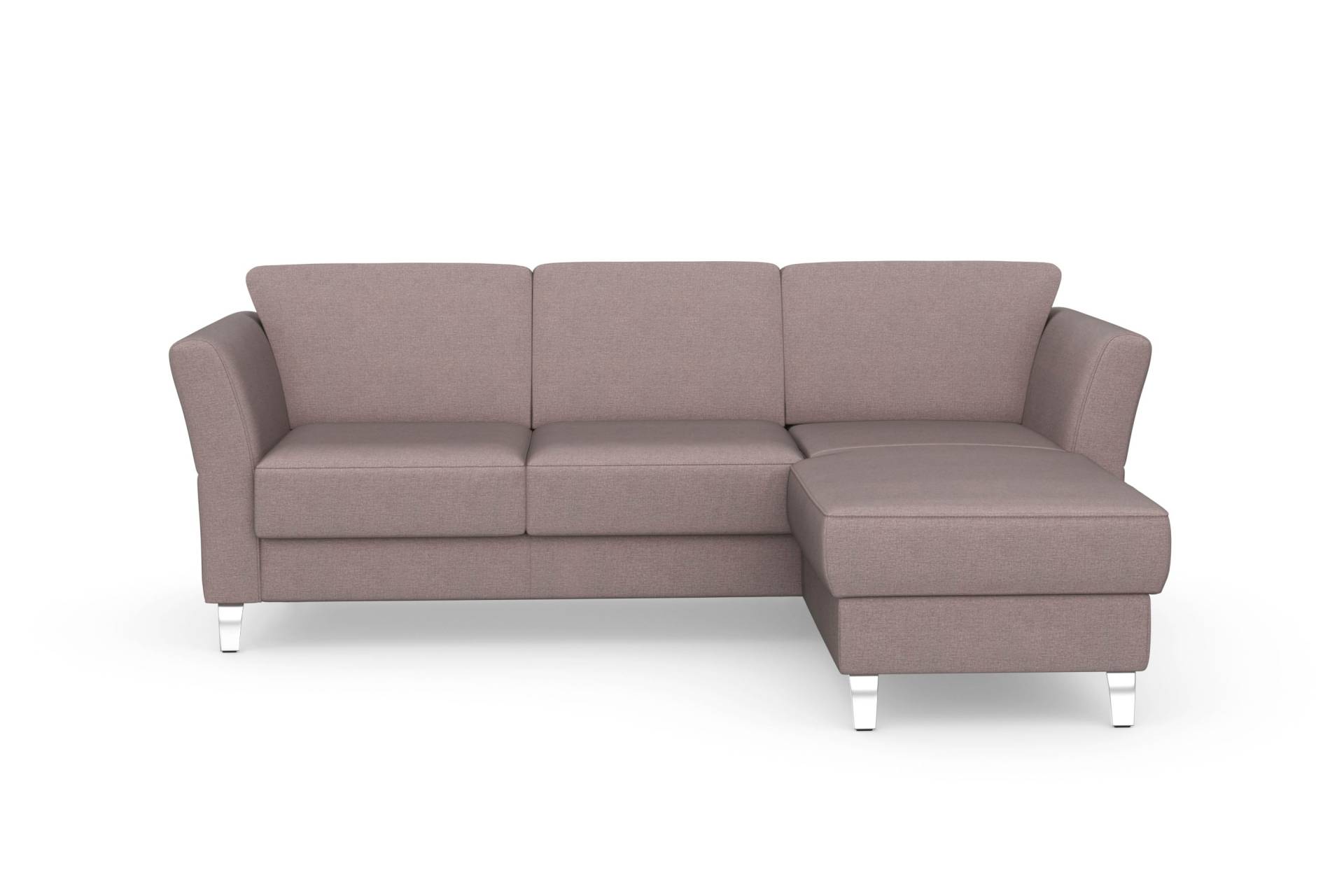 sit&more Ecksofa »Visby L-Form«, wahlweise mit Bettfunktion und Bettkasten, frei im Raum stellbar von sit&more