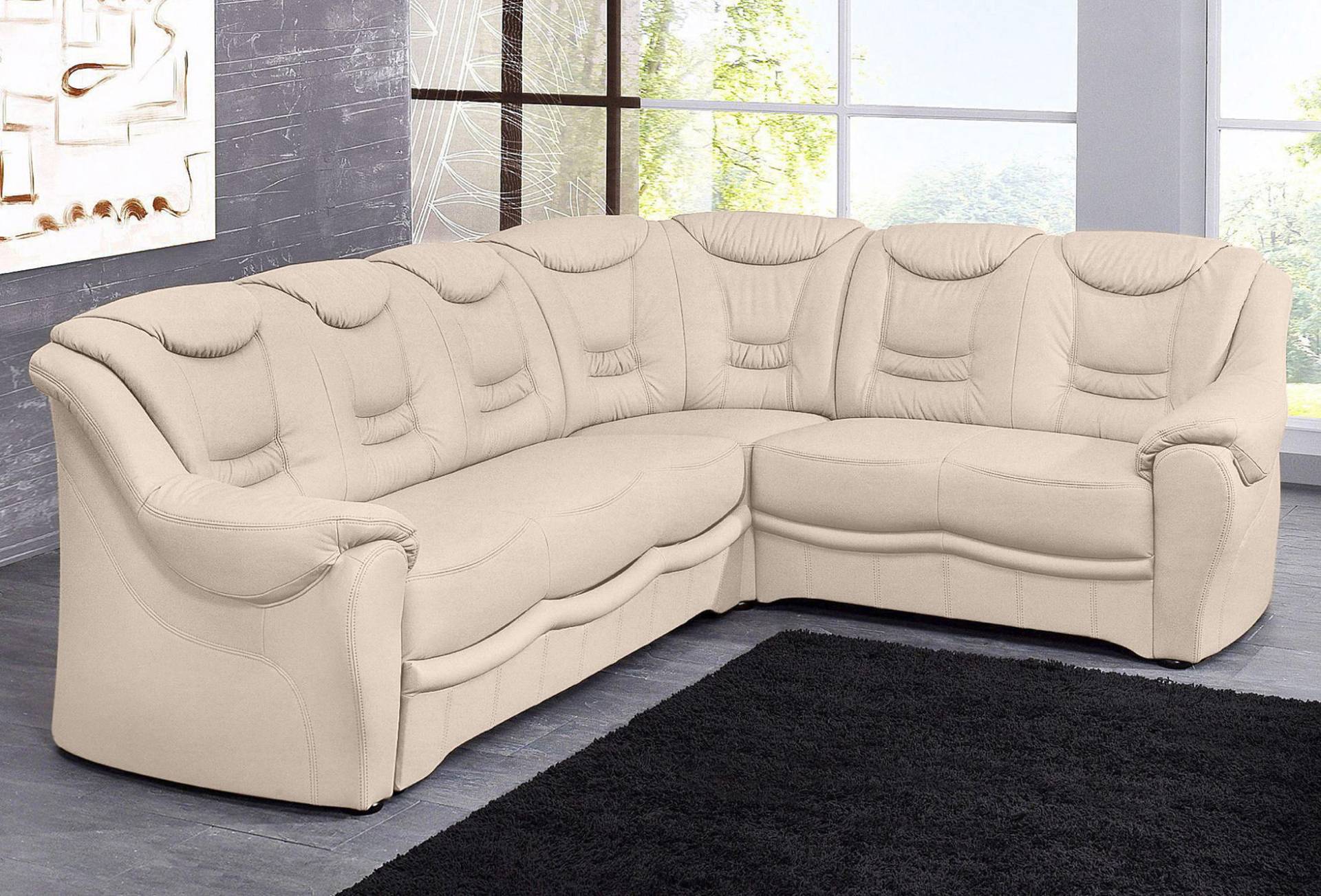 sit&more Ecksofa »Bansin L-Form«, wahlweise mit Bettfunktion von sit&more