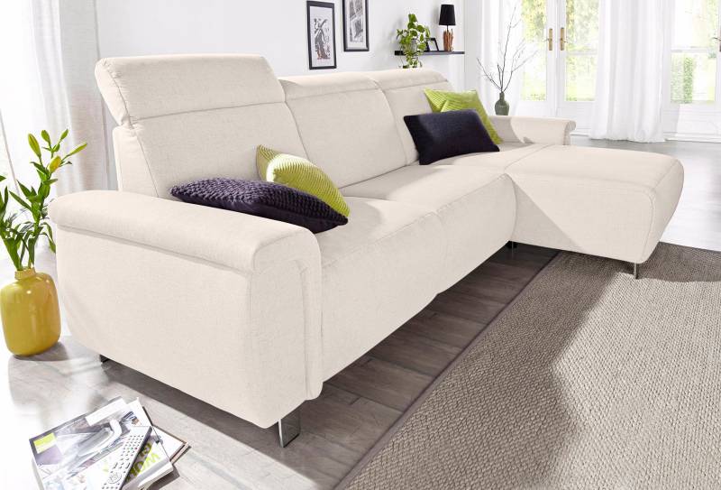 sit&more Ecksofa »Township L-Form«, wahlweise mit elektrischer Wallfree-Funktion von sit&more