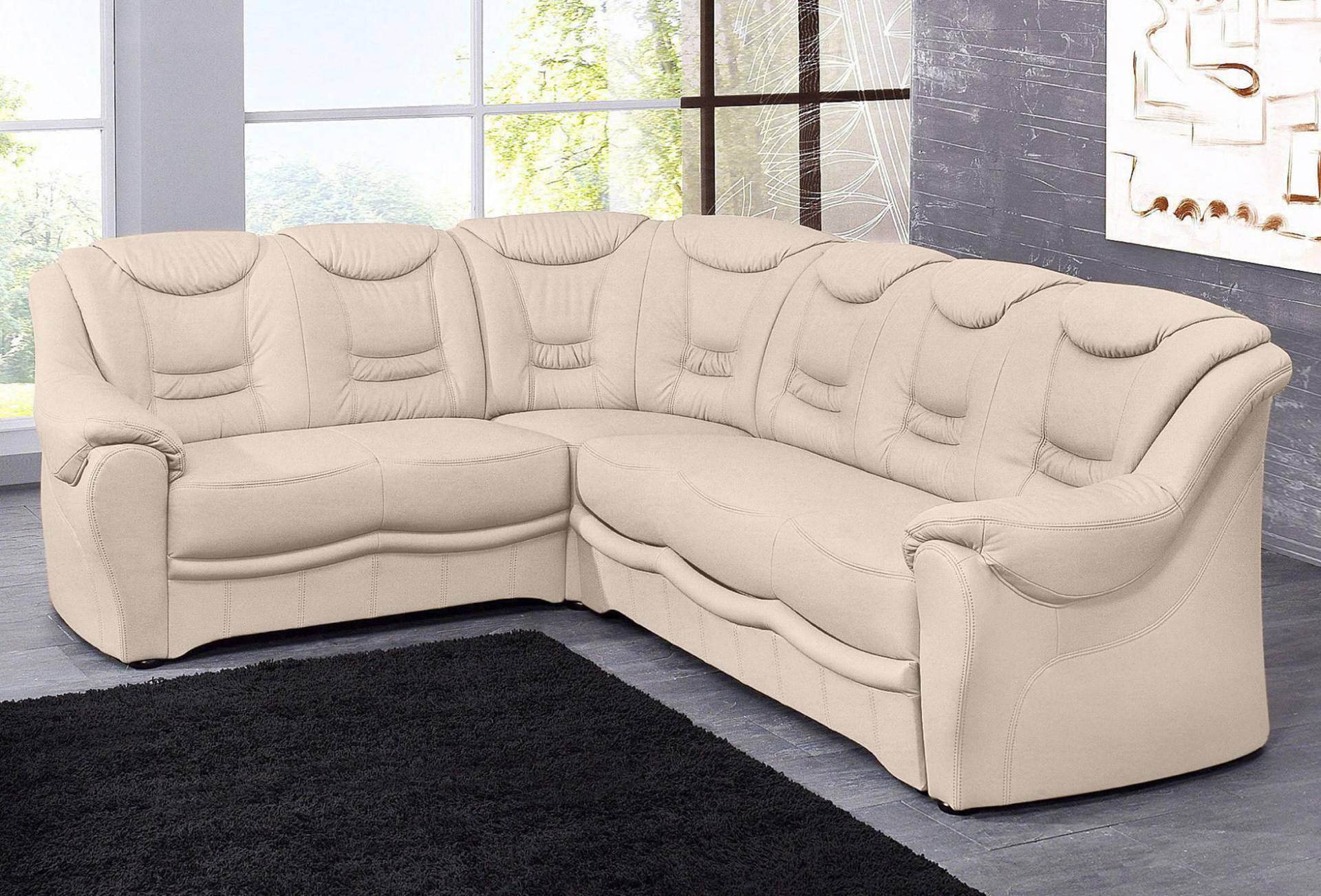 sit&more Ecksofa »Bansin L-Form«, wahlweise mit Bettfunktion von sit&more