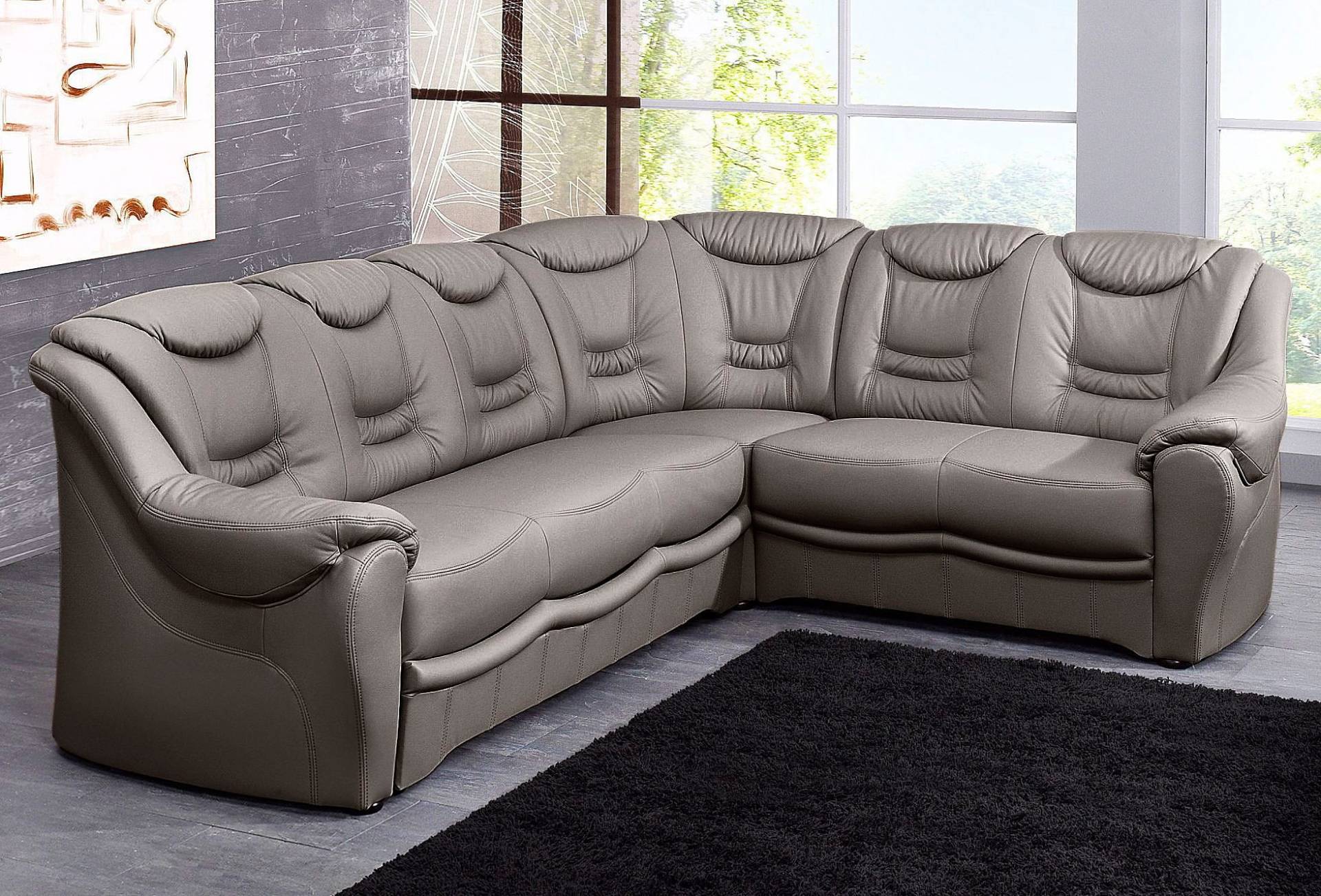 sit&more Ecksofa »Bansin L-Form«, wahlweise mit Bettfunktion von sit&more