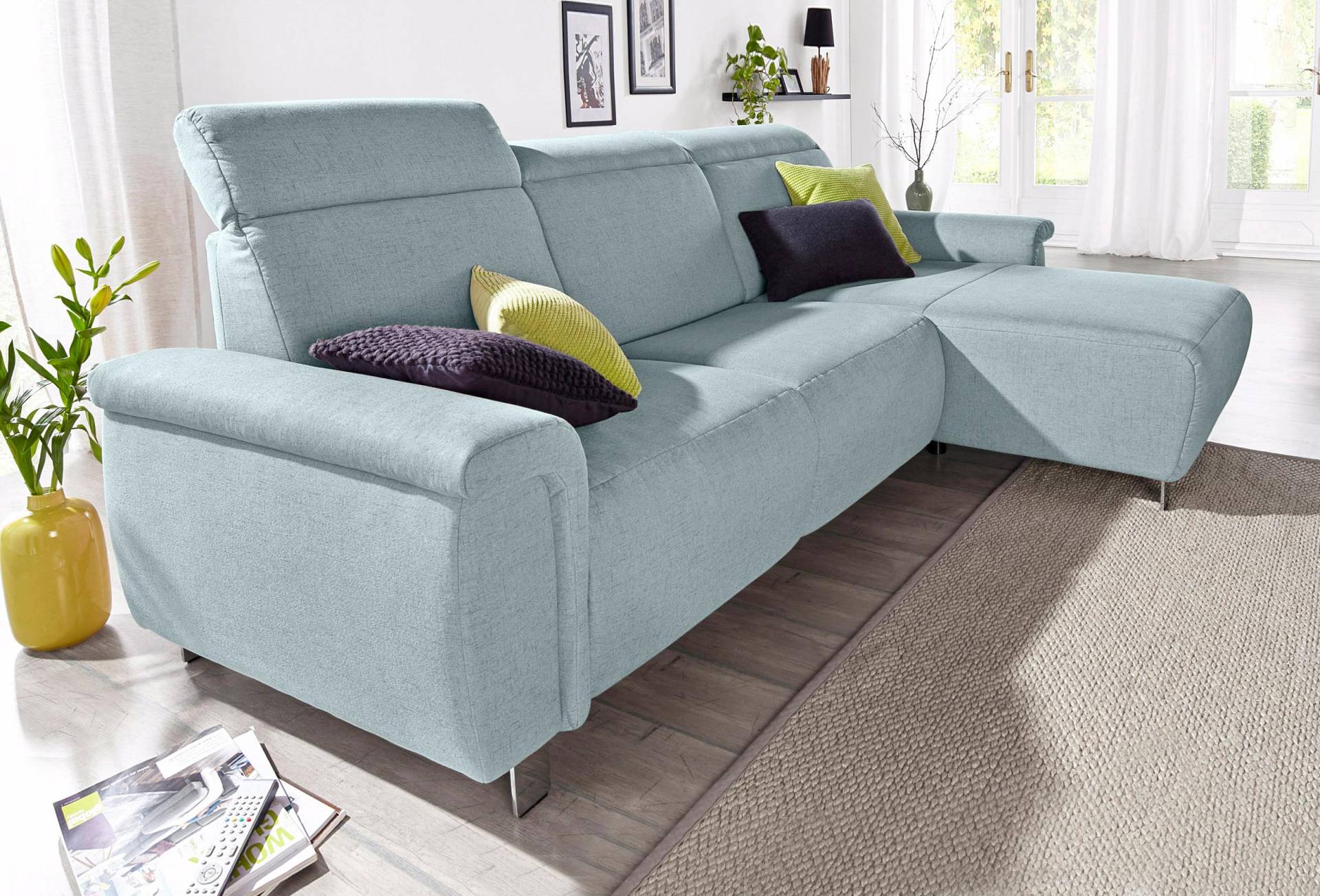 sit&more Ecksofa »Township L-Form«, wahlweise mit elektrischer Wallfree-Funktion von sit&more