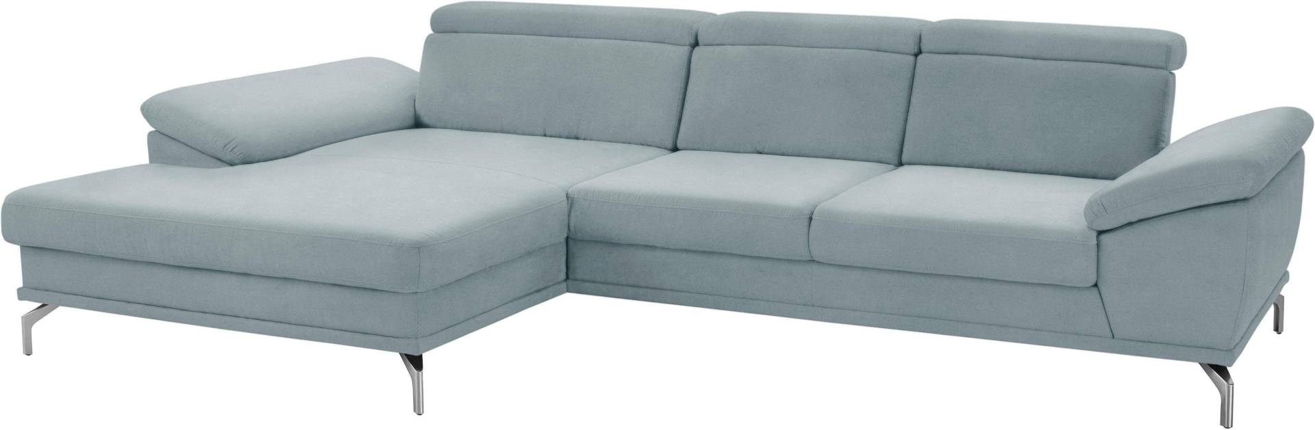 sit&more Ecksofa »Scorpio L-Form«, inklusive Sitztiefenverstellung, wahlweise mit Kopfverstellung von sit&more