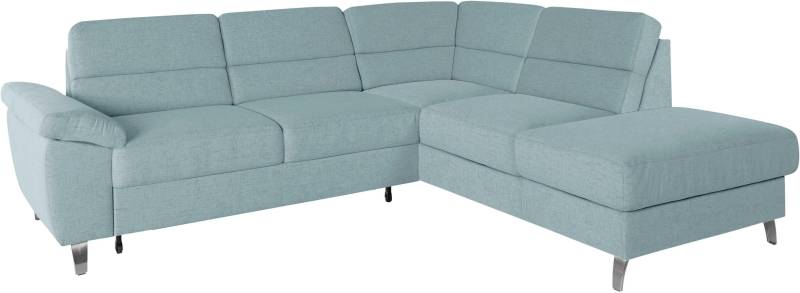 sit&more Ecksofa »Sorano L-Form«, wahlweise mit Bettfunktion und Bettkasten von sit&more