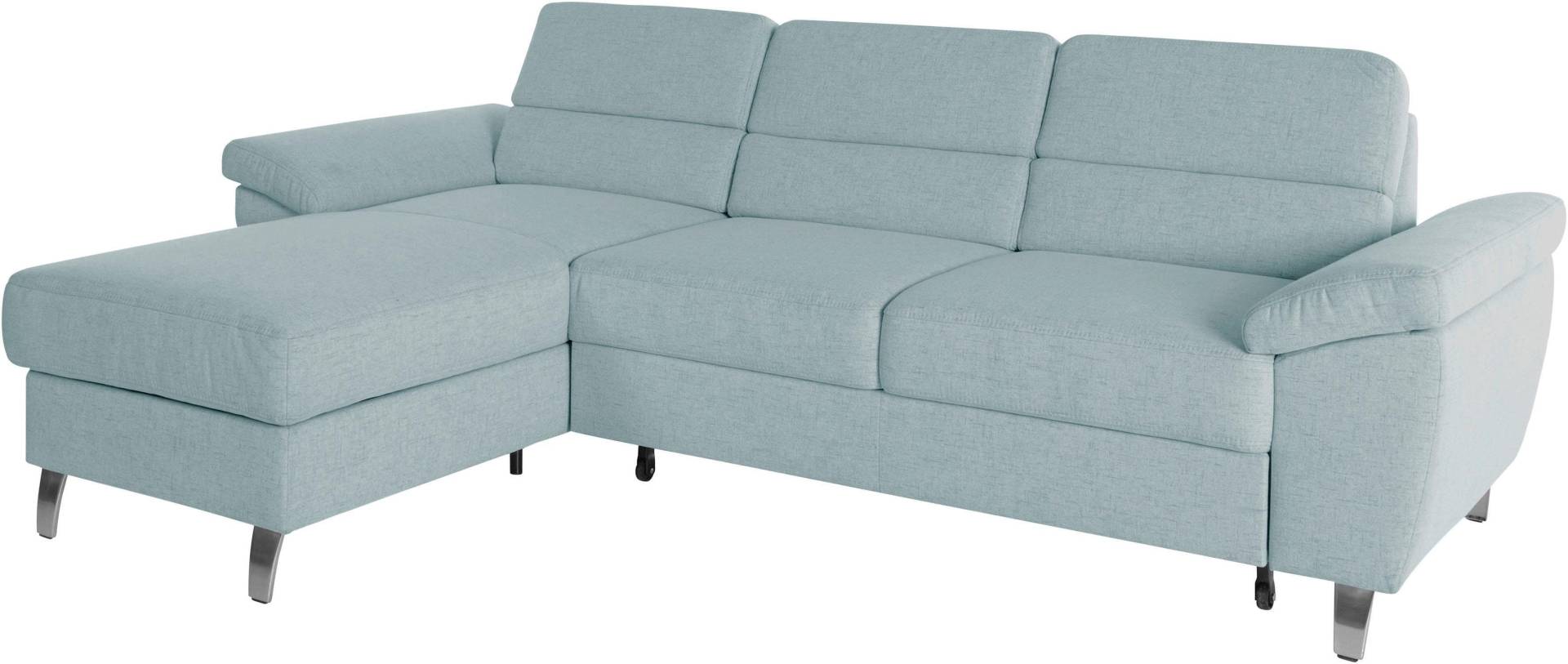 sit&more Ecksofa »Sorano L-Form«, wahlweise mit Bettfunktion und Bettkasten von sit&more