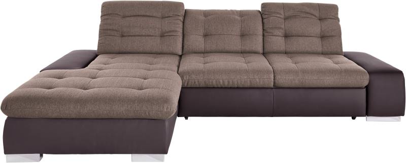 sit&more Ecksofa »Palomino L-Form«, wahlweise XL oder XXL und mit Bettfunktion von sit&more